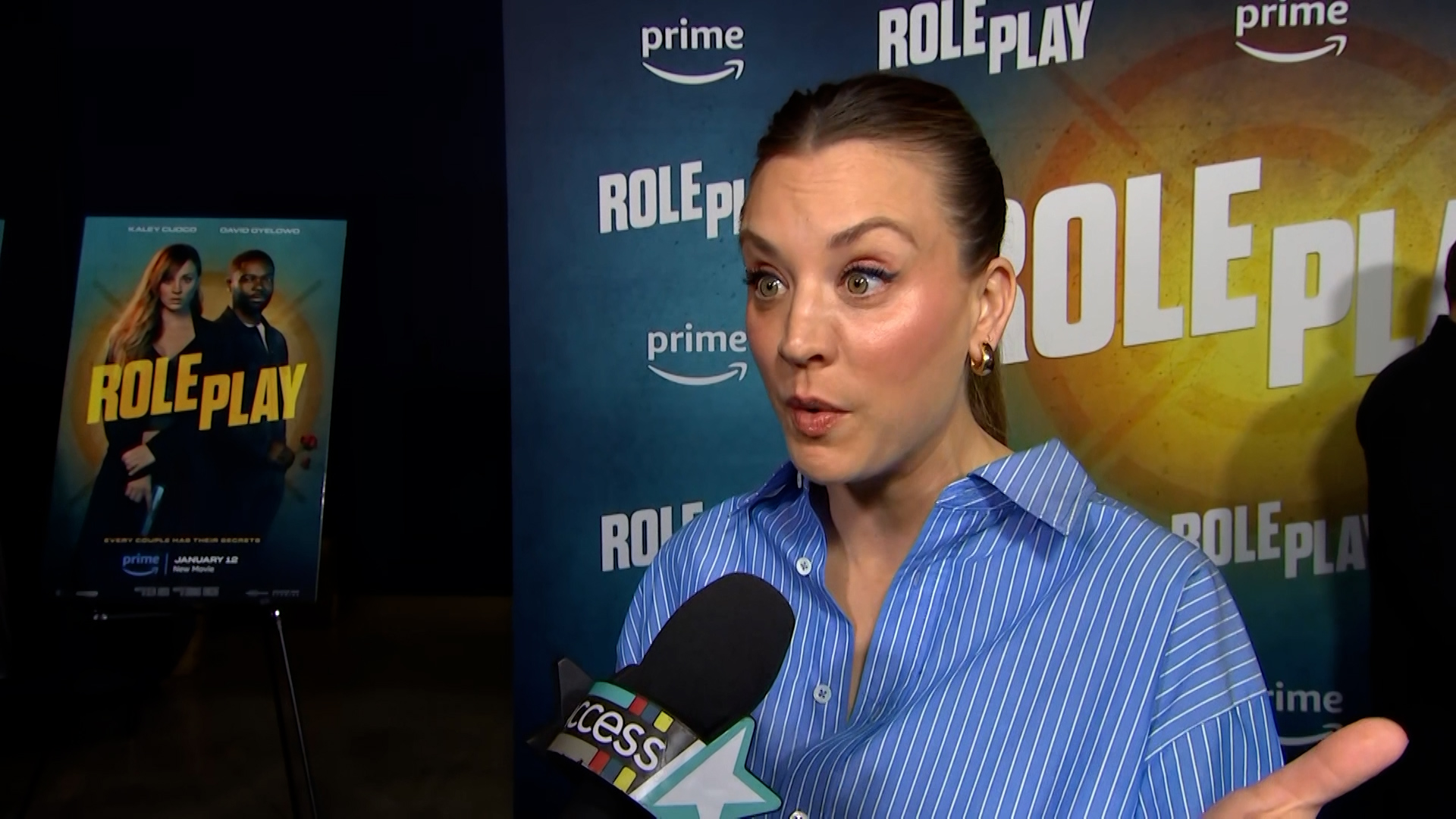 Kaley Cuoco dévoile pourquoi elle a caché sa grossesse pendant le tournage de “Role Play”