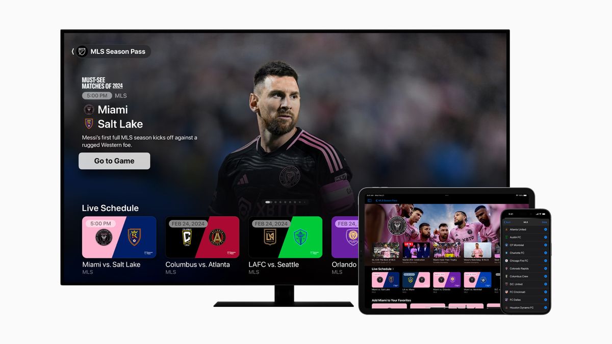 La Major League Soccer est de retour sur Apple TV avec MLS Season Pass pour 2024