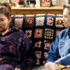 Roseanne Barr and Laurie Metcalf