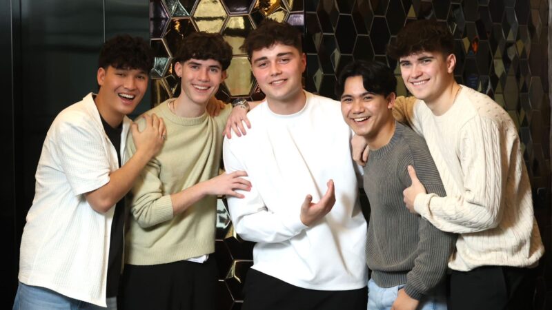 La nouvelle boyband de Louis Walsh, Next In Line, se confie après sa défaite à l’Eurosong