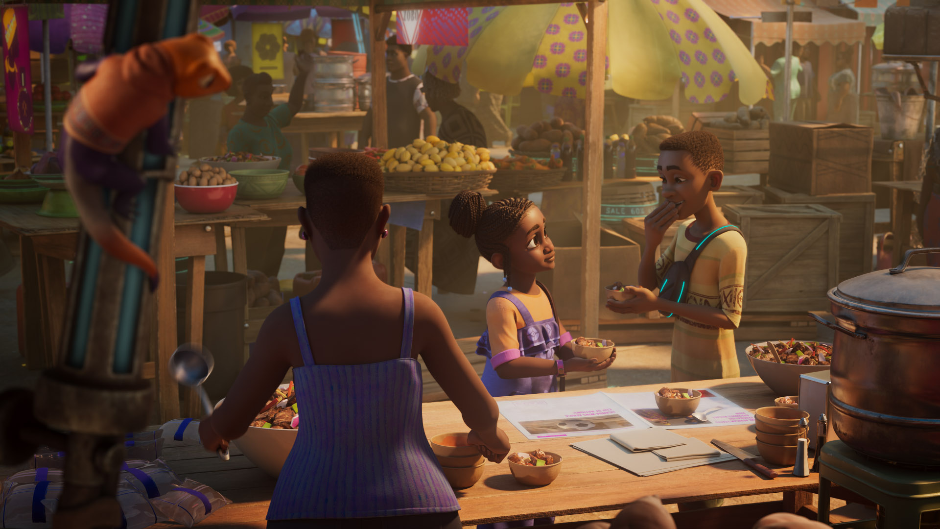 La série Afro-Futuriste “Iwájú” arrive sur Disney+, inspirée par l’esprit de Lagos