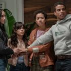 Melissa Barrera, Jenna Ortega,Jasmin Savoy Brown, and Mason Gooding.