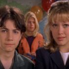 Adam Lamberg and Hilary Duff as Gordo and Lizzie on Lizzie McGuire
