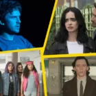 Clockwise: Legion, Marvel's Jessica Jones, Loki, Marvel's Runaways (Photos: Everett Collection/Disney+; Primetimer graphic)