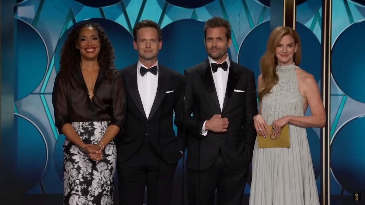 Les acteurs de Suits se réunissent aux Golden Globes après le succès sur Netflix