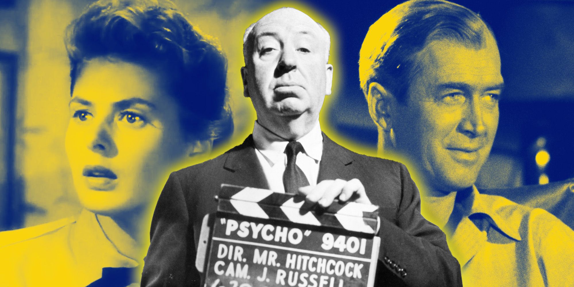 Les collaborateurs les plus fréquents d’Alfred Hitchcock, classés