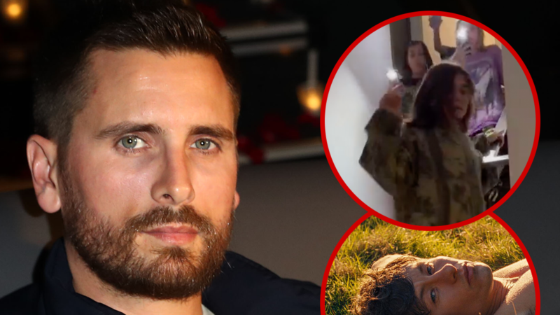 Les filles de Scott Disick et de North West recréent la danse “Saltburn”