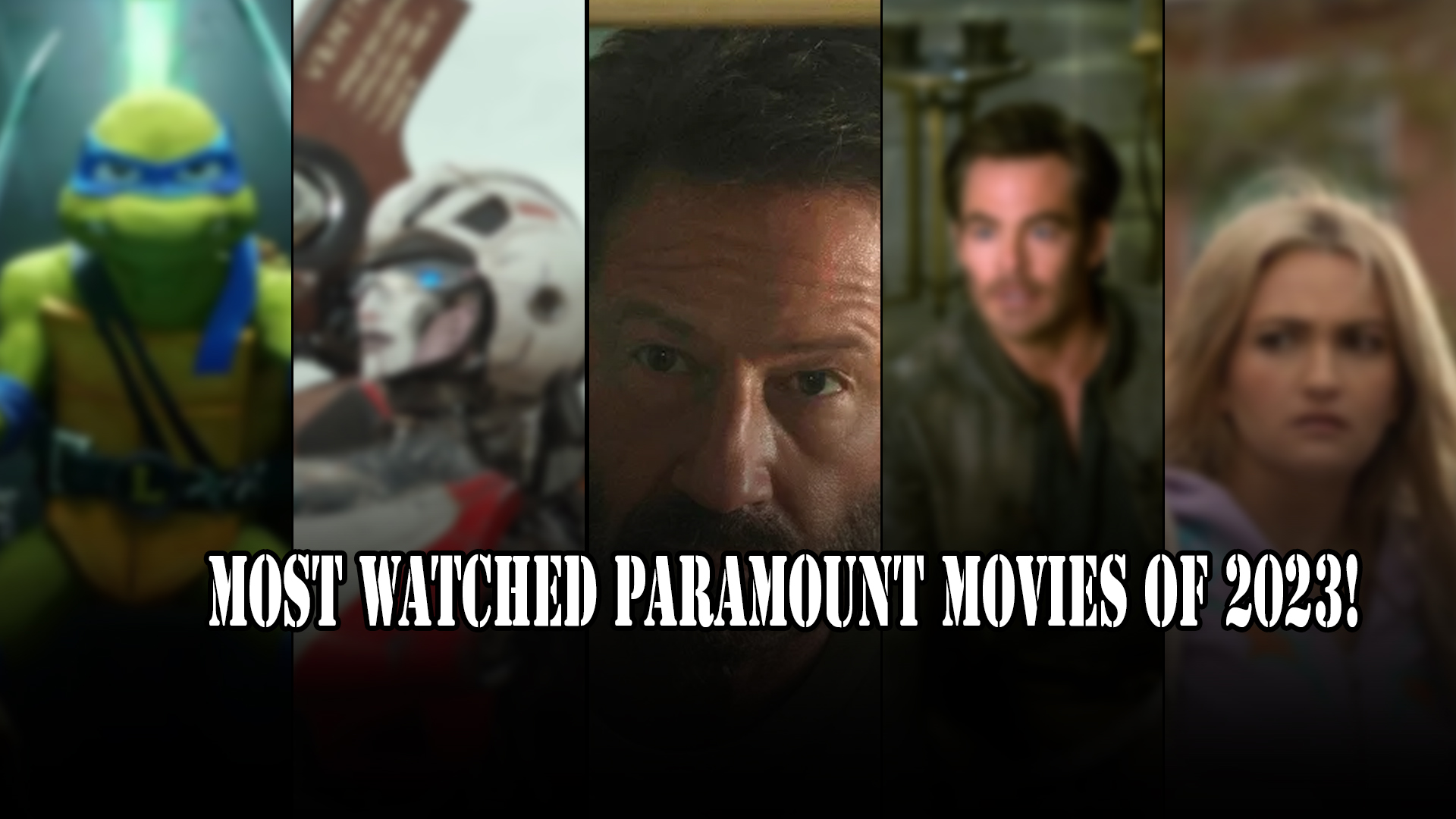 Les films Paramount les plus regardés en 2023