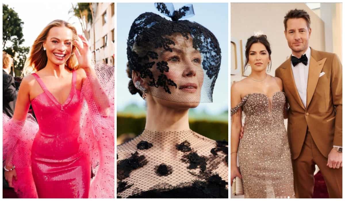 Les stars brillent sur le tapis rouge des Golden Globes 2024