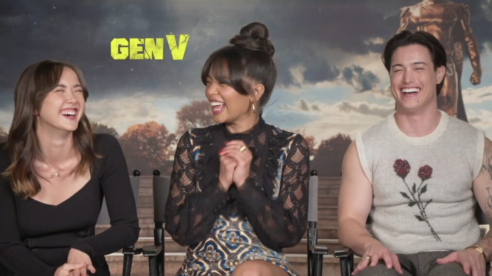 Les stars de Gen V dévoilent leurs équipes de rêve pour les “garçons” (VIDÉO)