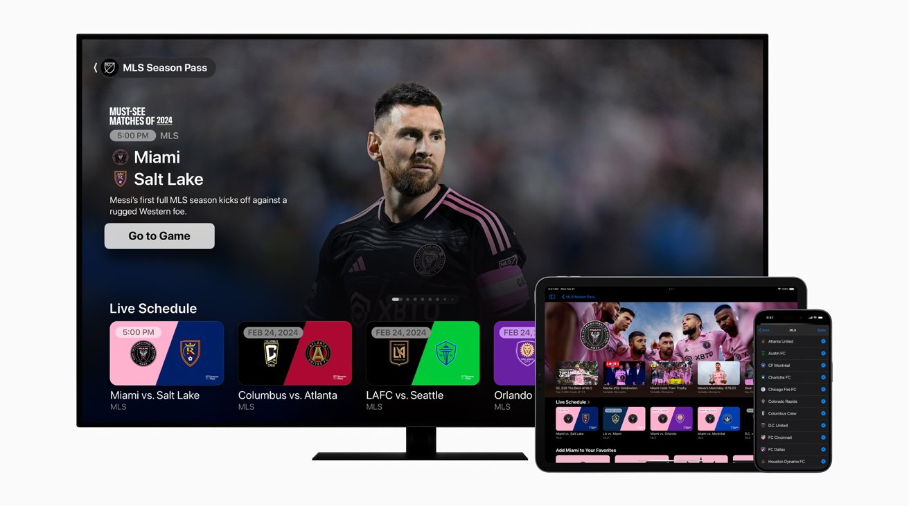 MLS Season Pass pour Apple TV maintenant disponible pour les 2024 matchs
