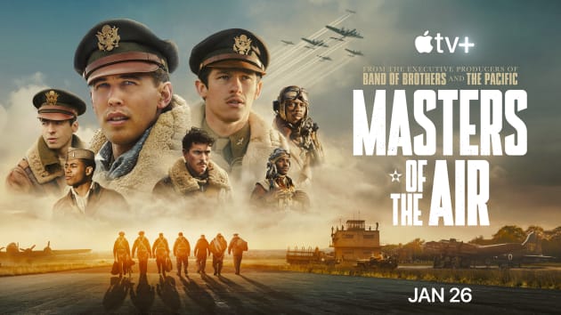 Masters of the Air : Austin Butler, Barry Keoghan, Raff Law, Callum Turner & Gary Goetzman donnent vie à la série