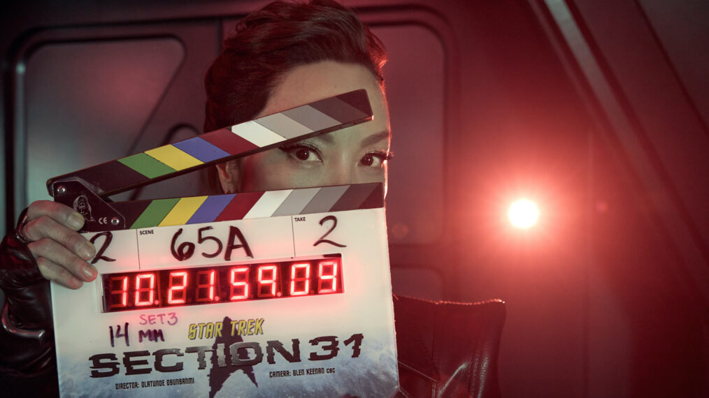 Michelle Yeoh sur le plateau de tournage (PHOTO)