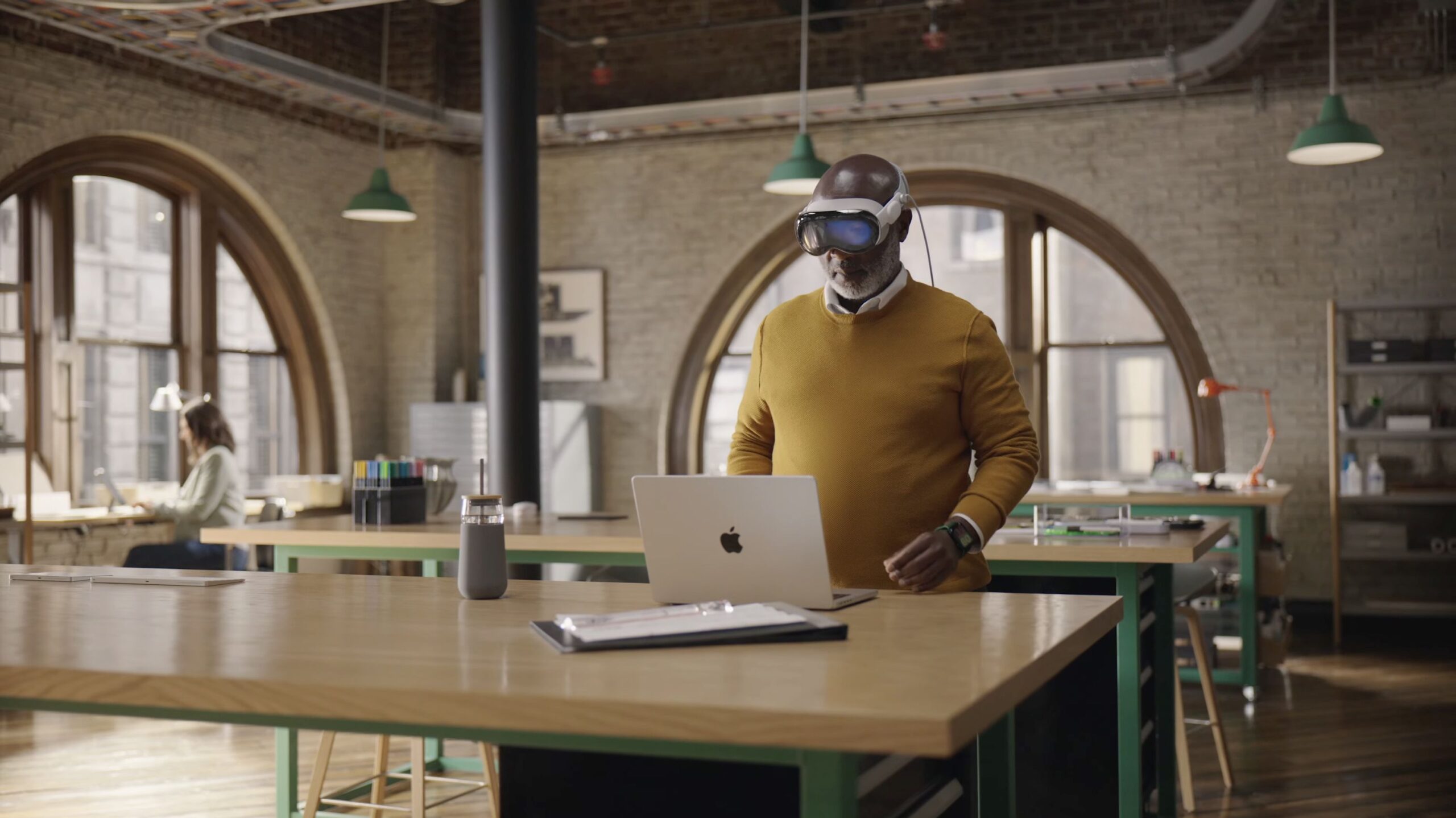 Miroir contenu Vision Pro sur Mac, iPhone, iPad et Apple TV avec AirPlay