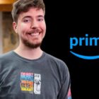 MrBeast and an Amazon Prime logo