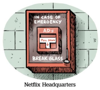 Netflix atteint 23 millions de téléspectateurs mondiaux sur son niveau AVOD.