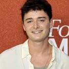 Noah Schnapp on red carpet