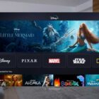Disney Plus app on Apple Vision Pro
