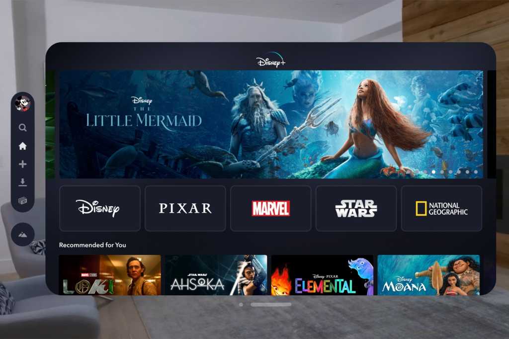 Nouvelles apps de streaming sur Apple Vision Pro