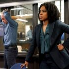 Christopher Meloni as Detective Elliot Stabler, Danielle Moné Truitt as Sergeant Ayanna Bell in 