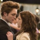 Edward and Bella dance at the prom at the end of the first Twilight movie