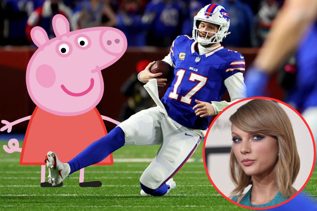 Peppa Pig vole la vedette à Taylor Swift lors du match éliminatoire Bills, Chiefs