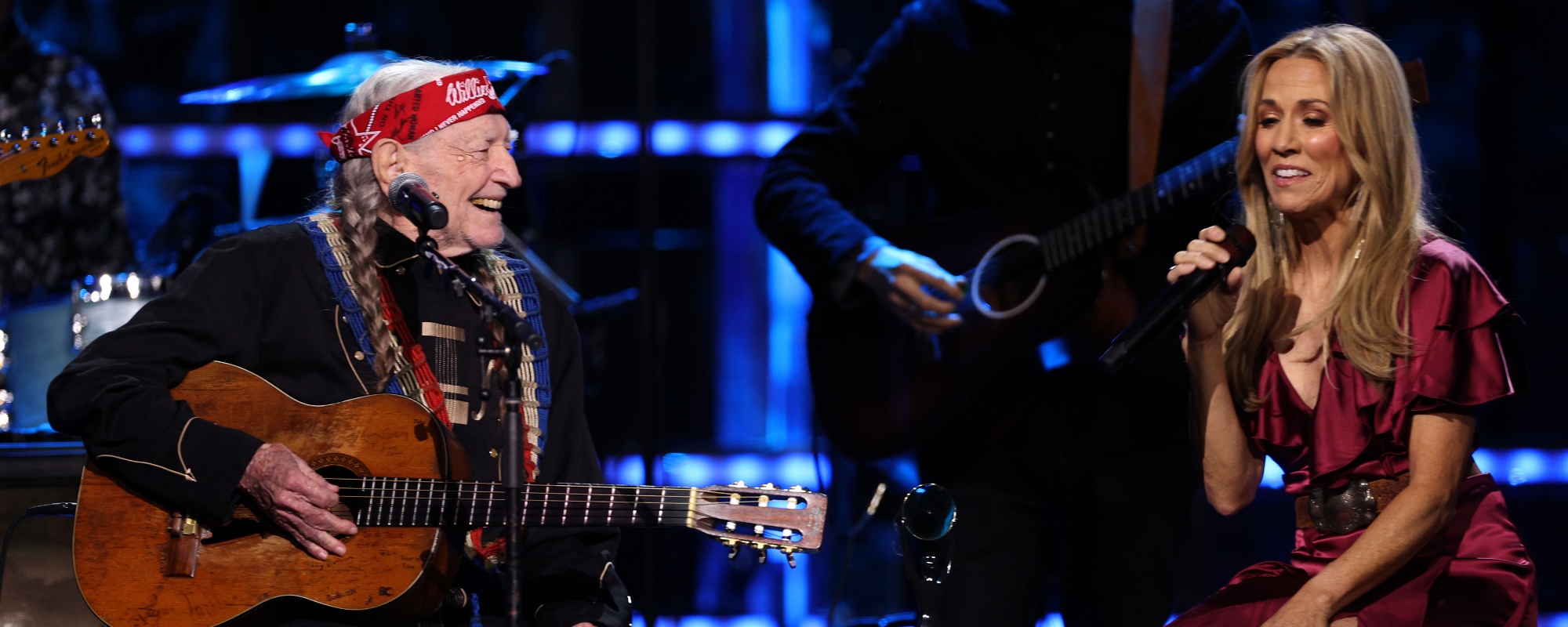 Performance remarquable de Willie Nelson au Rock & Roll Hall of Fame aux côtés de Chris Stapleton, Dave Matthews & Sheryl Crow