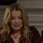 Allison Lanier as Summer frustrated in The Young and the Restless