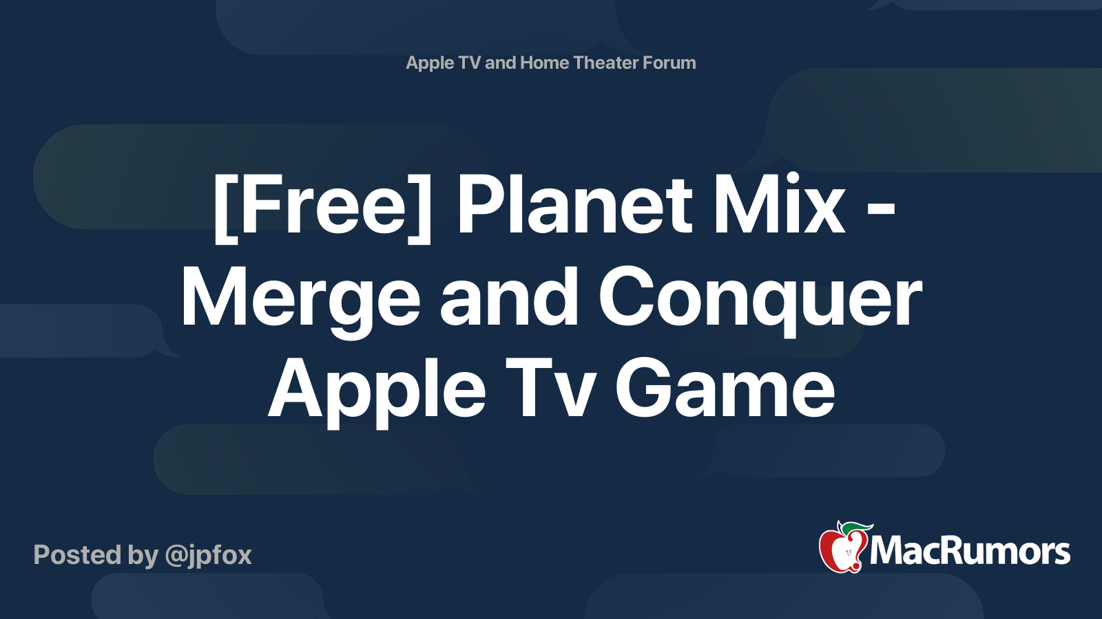 Planet Mix – Jeu de fusion et de conquête pour Apple Tv