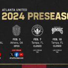 Atlanta United announces 2024 preseason schedule