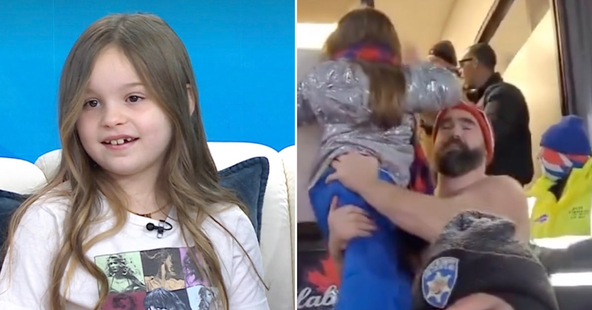Réaction émouvante de Taylor Swift lorsque Jason Kelce soulève une petite fille au match des Chiefs