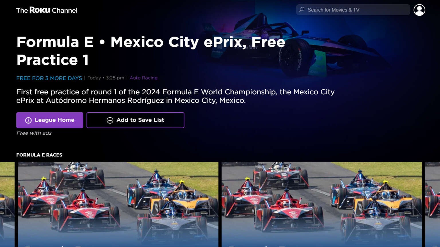 Roku conclut un accord avec Paramount pour diffuser la Formule E, pointant vers l’avenir des droits de streaming sportif groupé