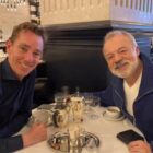 Ryan Tubridy and new colleague Graham Norton catch up in London – ‘Irish on tour’
