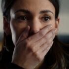 Michelle Keegan as Maya Stern in Fool Me Once on Netflix