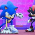 A blue hedgehog named Sonic
