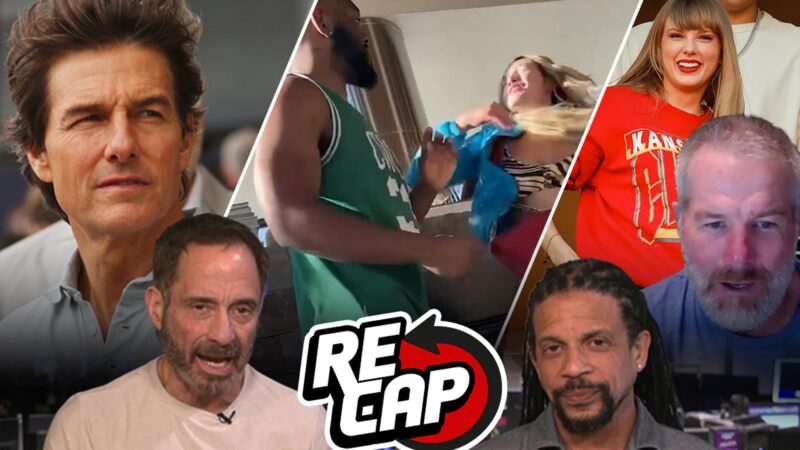 Vidéo de combat de mannequin, T-Swift et les playoffs de la NFL et Tom Cruise en négociation