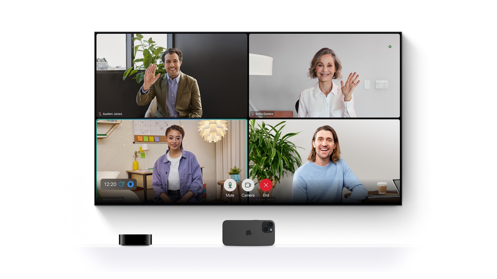 Webex sur Apple TV 4K pour des réunions grand écran