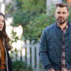 Marina Squerciati as Kim Burgess, Patrick John Flueger as Adam Ruzek in Chicago PD