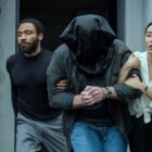 Donald Glover and Maya Erskine in "Mr. and Mrs. Smith," a light-hearted action-romance series.