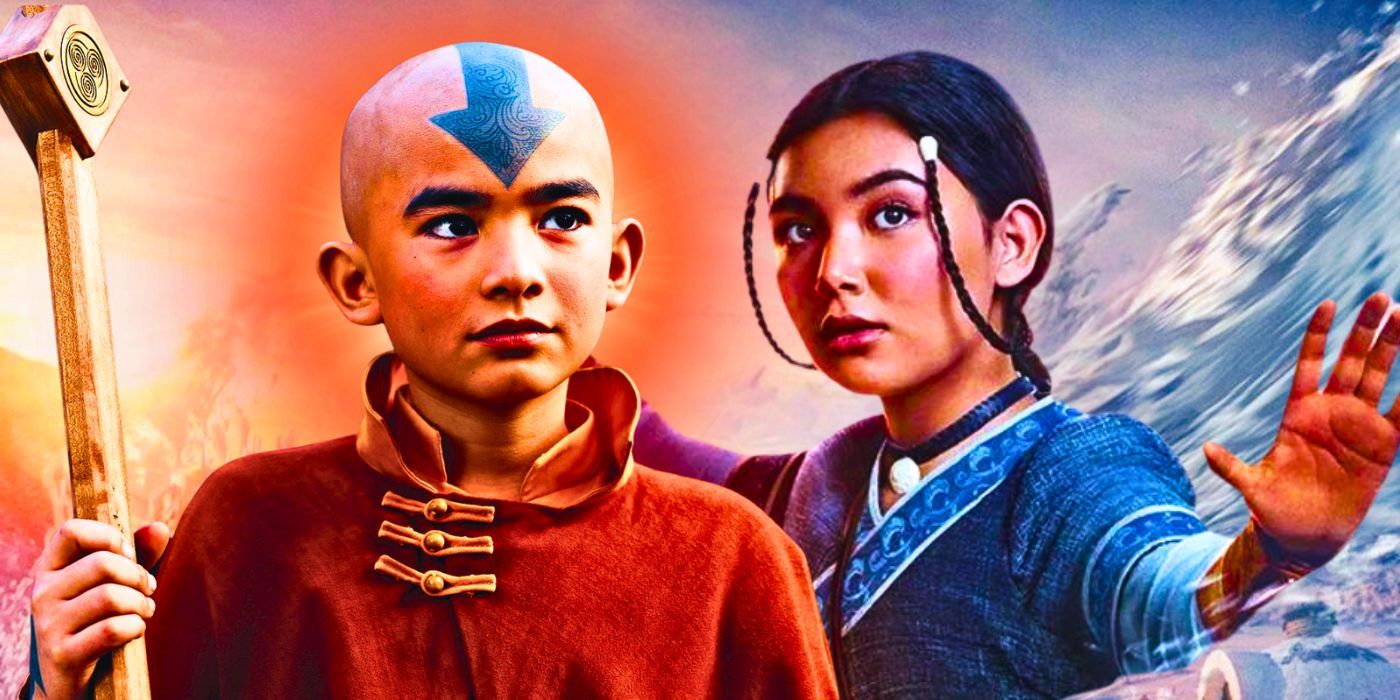 Aang et Katara : un changement massif dans Avatar sur Netflix