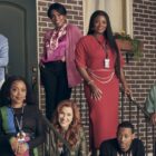 Quinta Brunson as Janine, Sheryl Lee Ralph as Barbara, Tyler James Williams as Gregory, Janelle James as Ava, Lisa Ann Walter as Melissa, Chris Perfetti as Jacob, and William Stanford Davis as Mr. Johnson for 