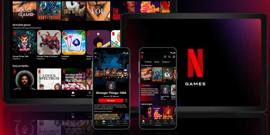 Annonce de la gamme de jeux Netflix pour 2024