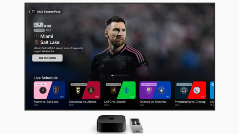 Apple TV démarre la deuxième saison du MLS Season Pass