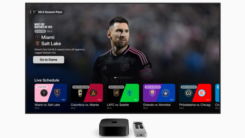 Apple TV lance la deuxième saison du MLS Season Pass