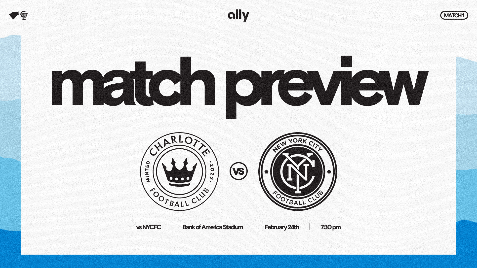 Avant-match : Charlotte FC contre New York City FC