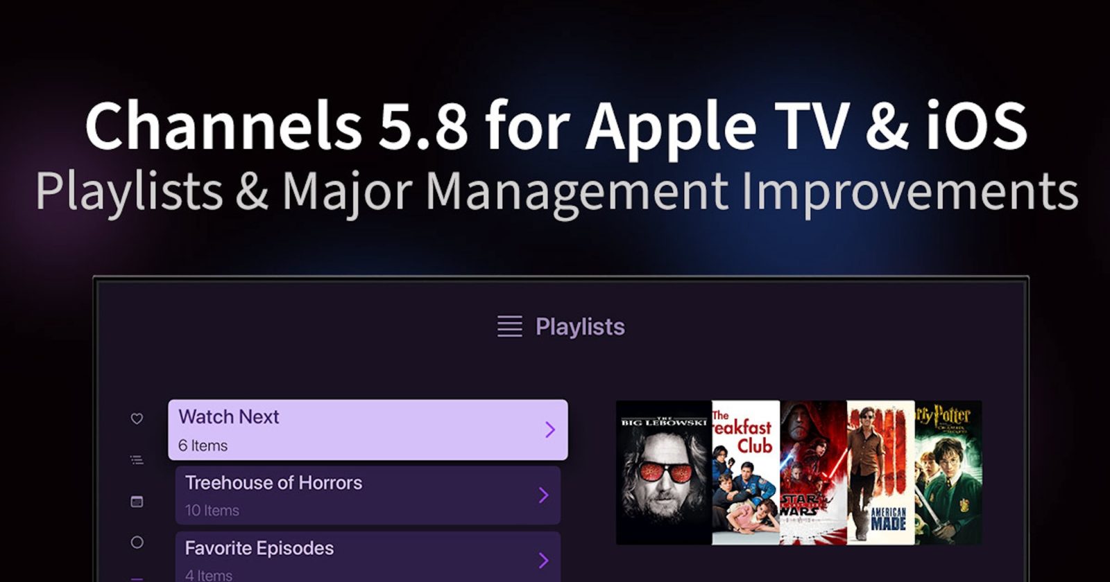Chaînes TV en direct : nouvelles playlists et mises à jour Apple TV