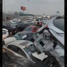 100-Car Pileup in China Caused by Icy Roads, Everyone Still Alive