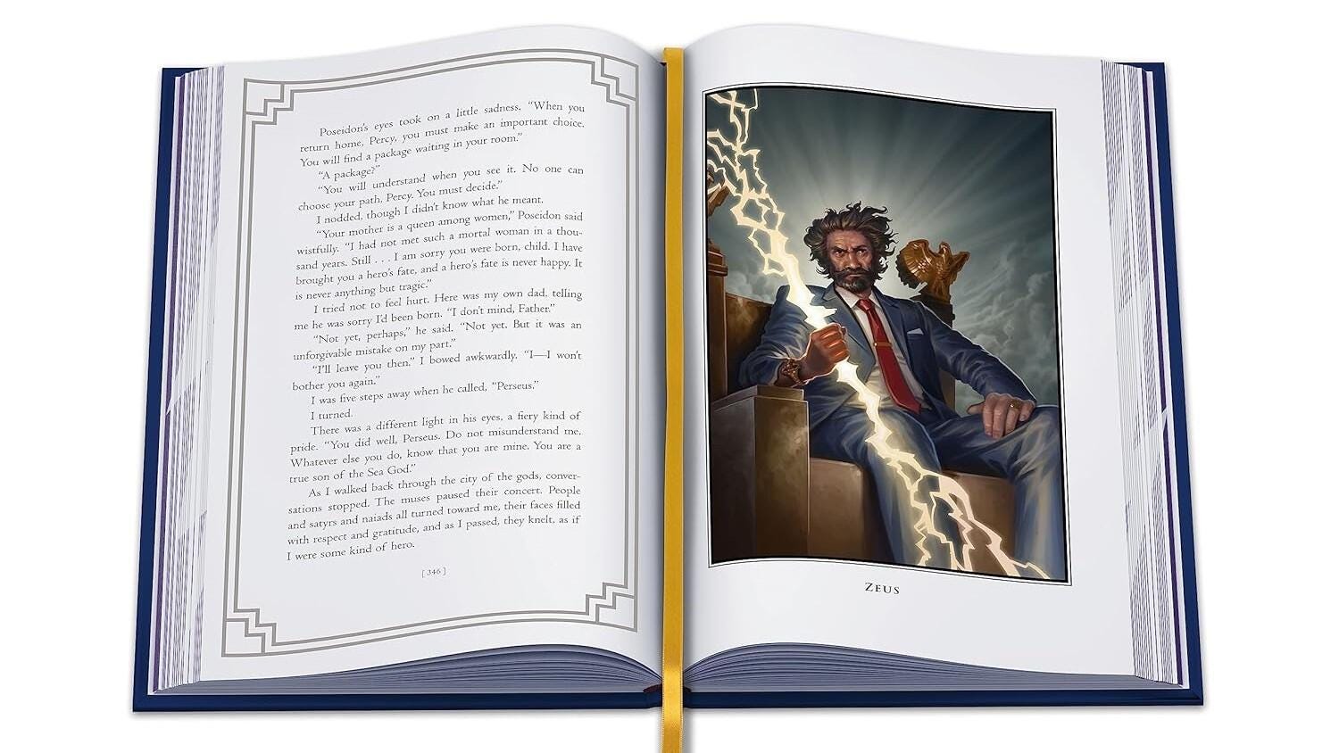 Découvrez la version collector du livre Percy Jackson pour les fans de la série Disney+