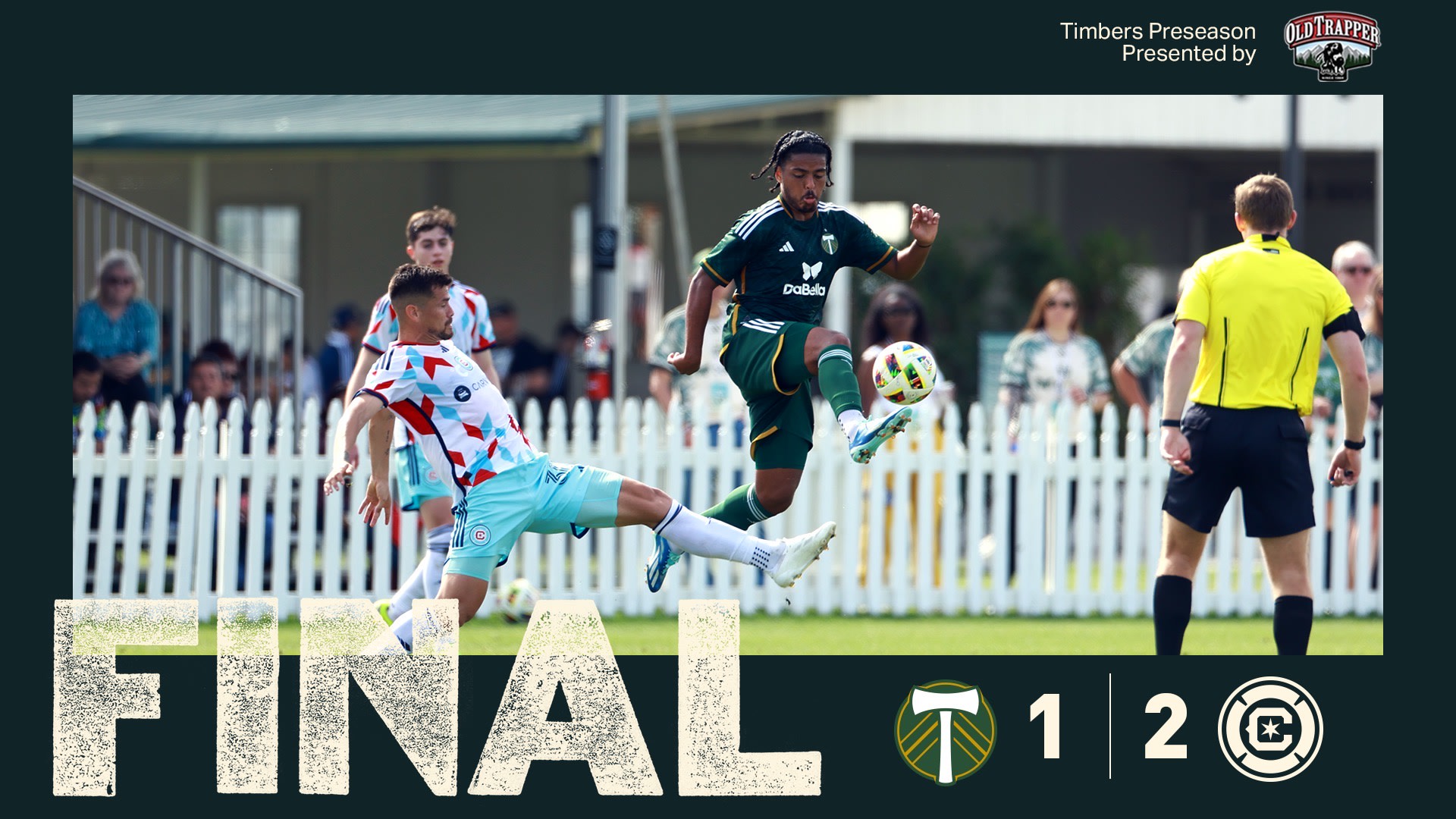 Défaite 2-1 des Timbers pour clore l’Invitational Coachella Valley 2024 face au Chicago Fire FC