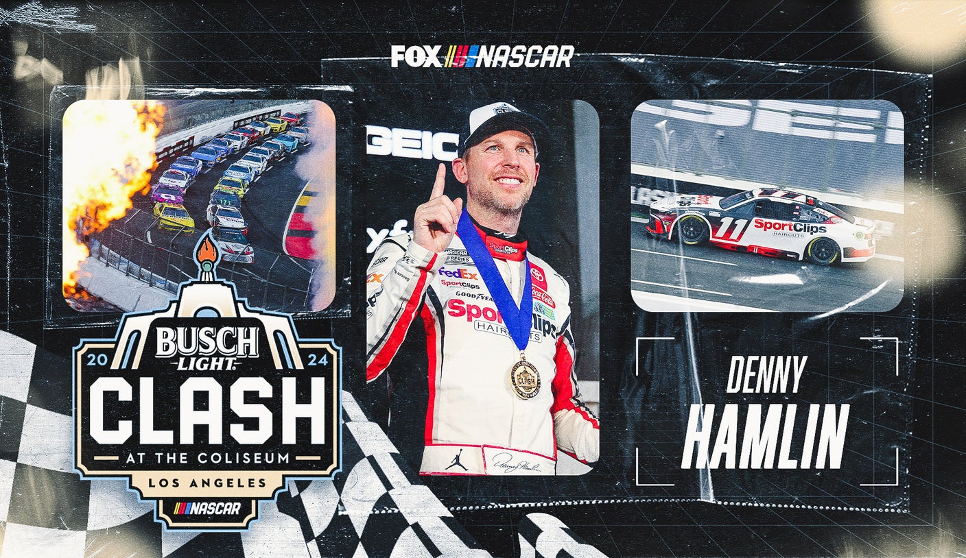 Denny Hamlin, la star de Netflix, remporte la victoire à Los Angeles